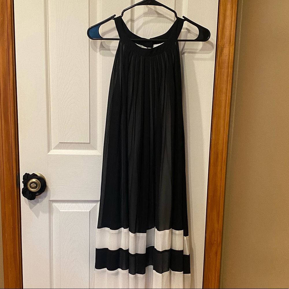Dress Barn Black and White Dress